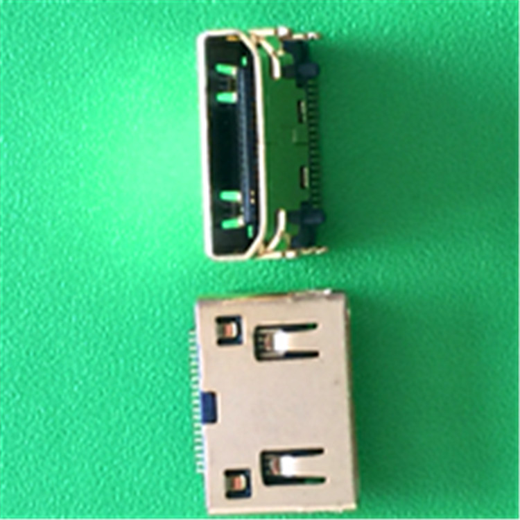 沙井连接器 HDMI连接器插座19PIN MINI HDMI(C TYPE)母座连接器
