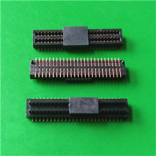 板对板连接器，2*20P*0.8间距双槽BTB40PIN公母座-连欣科技