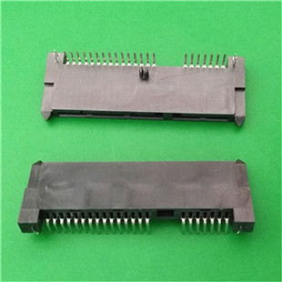 SATA连接器硬盘SATA接口7pin连接器接插件 7P公座