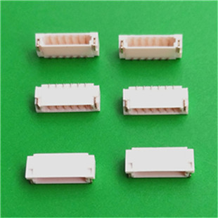 WAFER 0.8MM连接器,ZIF条形连接器卧式贴板式,WAFER 6PIN PH0.8MM端子