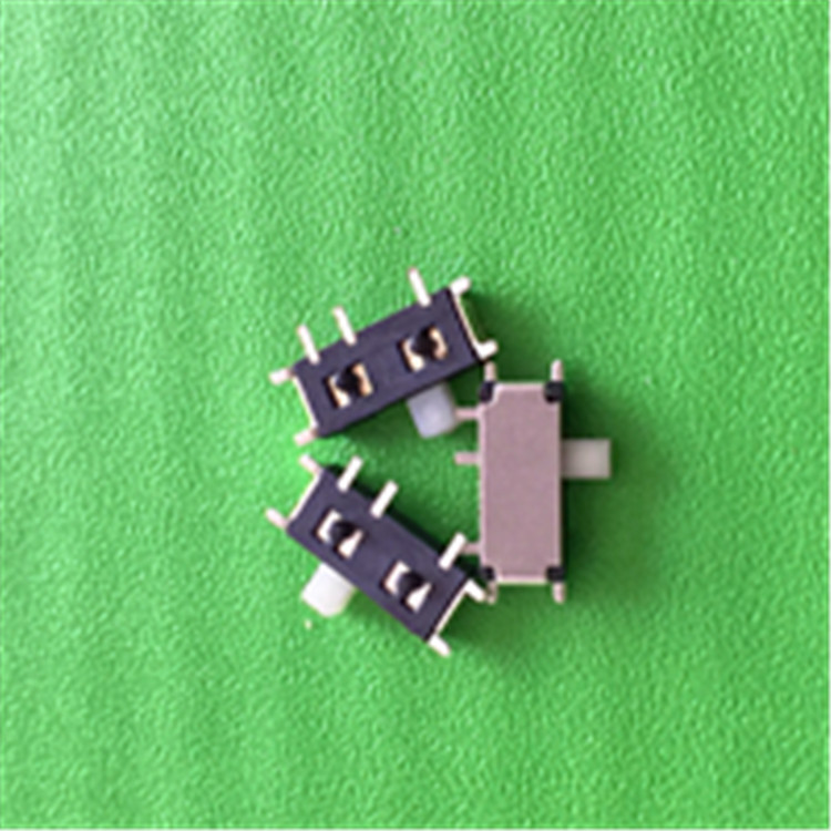 【深圳大量现货直供】MK-12C02 7脚轻触拨动开关SMT