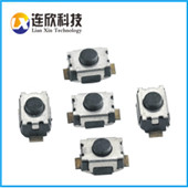厂家供应优质轻触按健开关元件3*4*HMM贴片式SMT