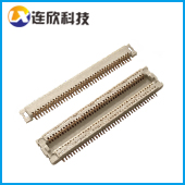0.5MM板对板合高2.0MM 2*40PIN连接器