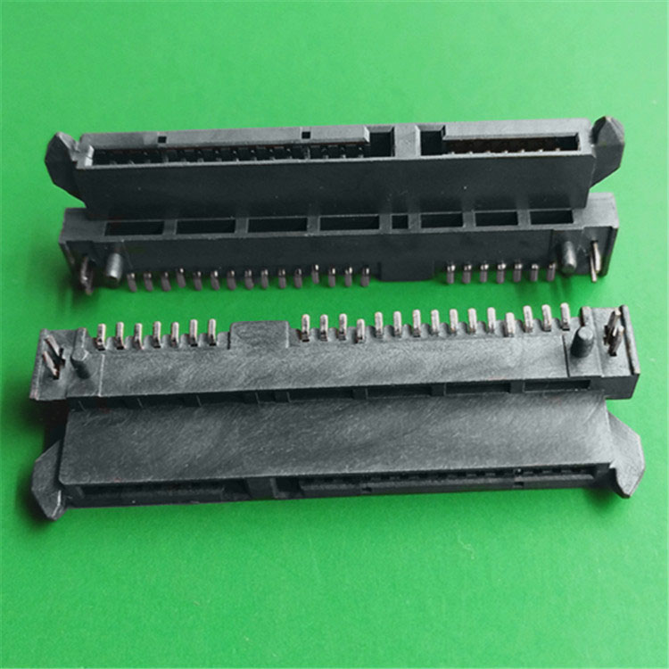 SATA连接器22PIN母座贴板式H6.74MM