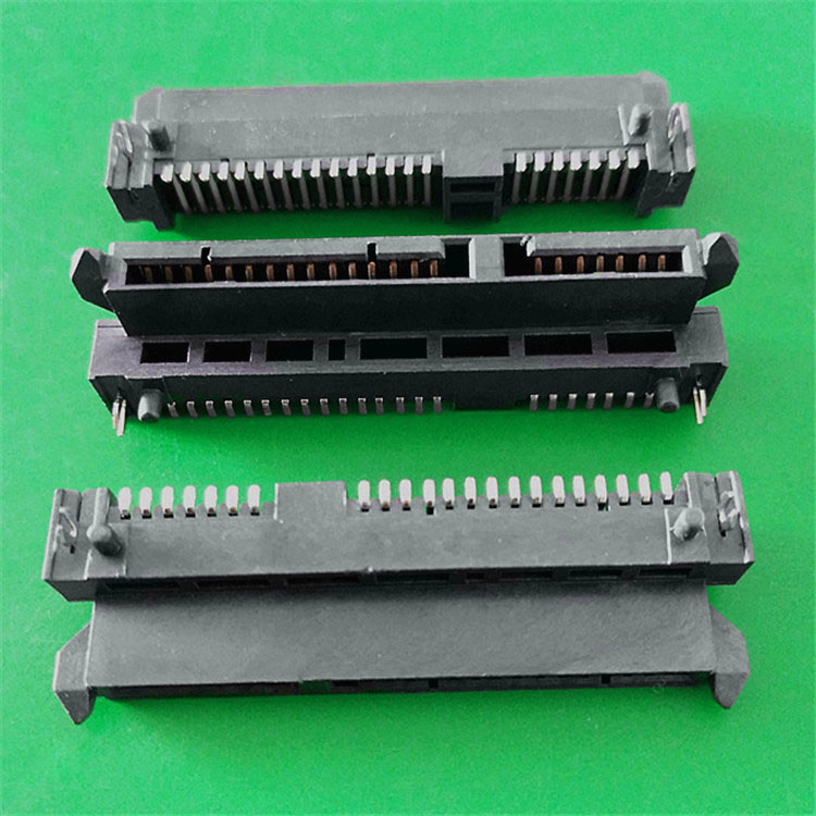 SATA连接器22PIN母座贴板式H6.74MM