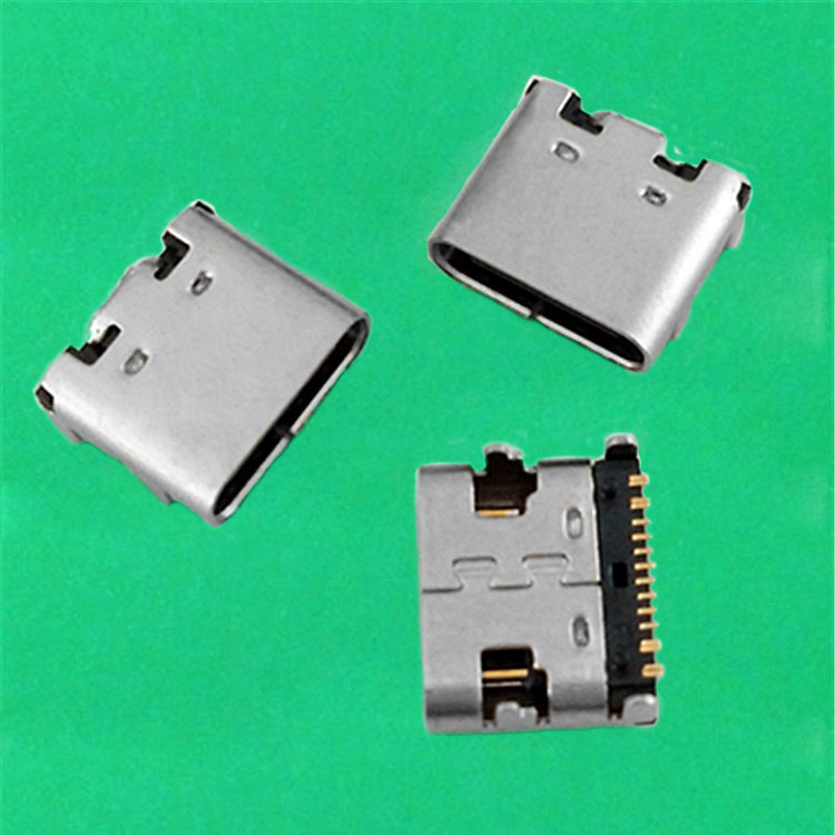 TYPE C母座16PIN贴板式 USB连接器3.0/3.1高传输