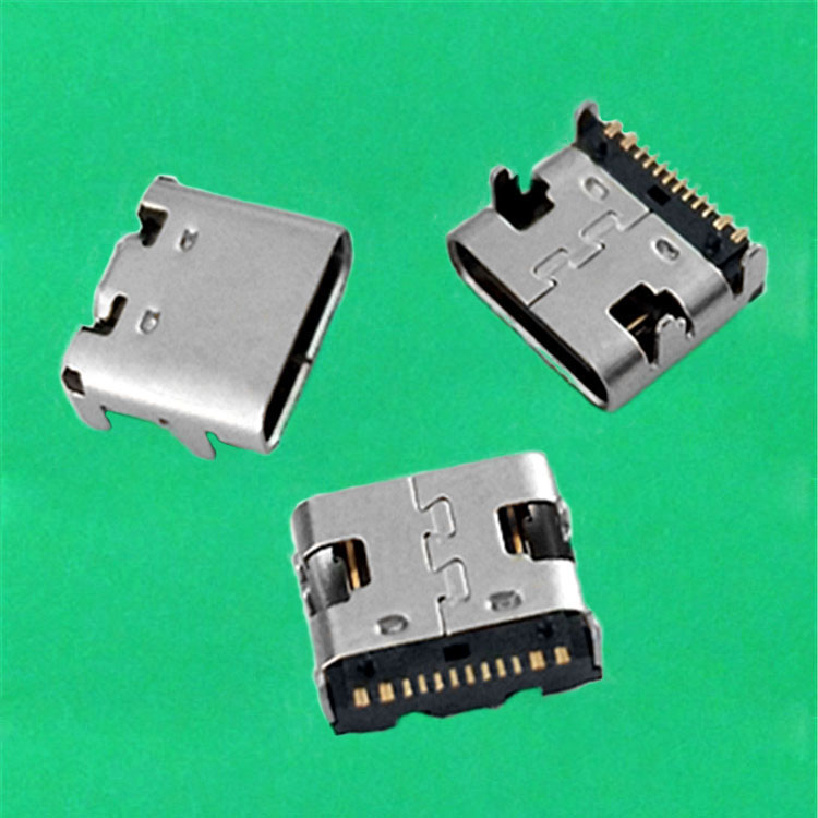 TYPE C母座16PIN贴板式 USB连接器3.0/3.1高传输