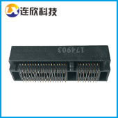 MINI PCI连接器插座52PIN9.0高贴片式高品质交期快
