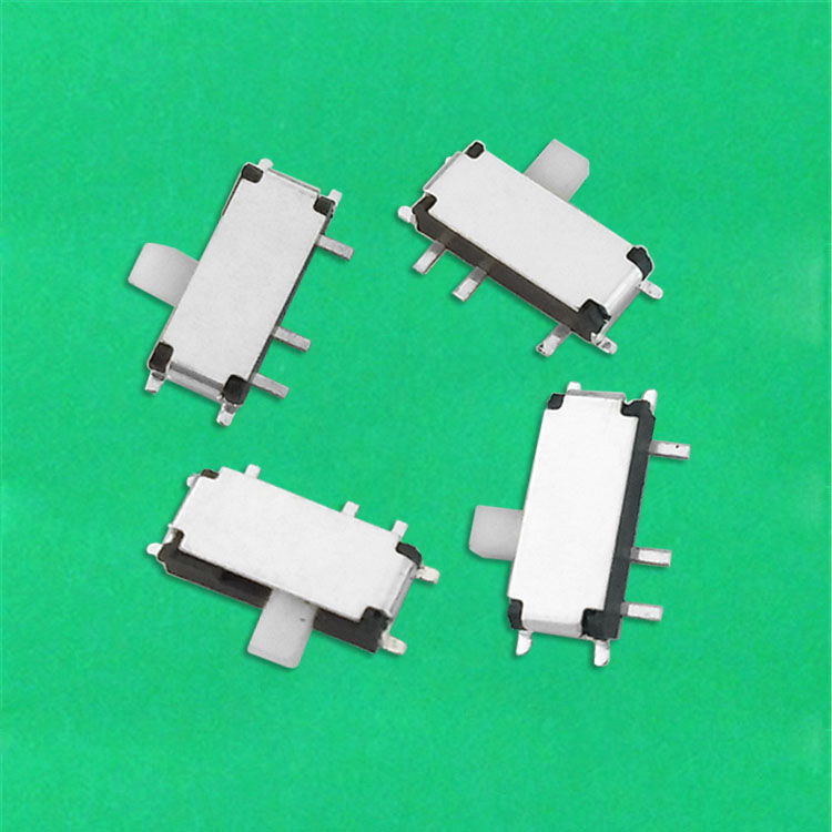 【深圳大量现货直供】MK-12C02 7脚轻触拨动开关SMT